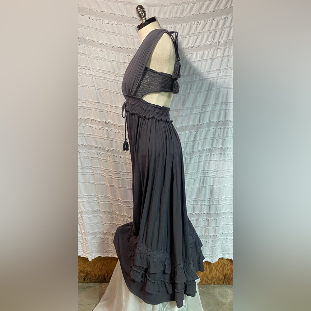 Free People Gray Maxi Dress - Picture 10 of 16
